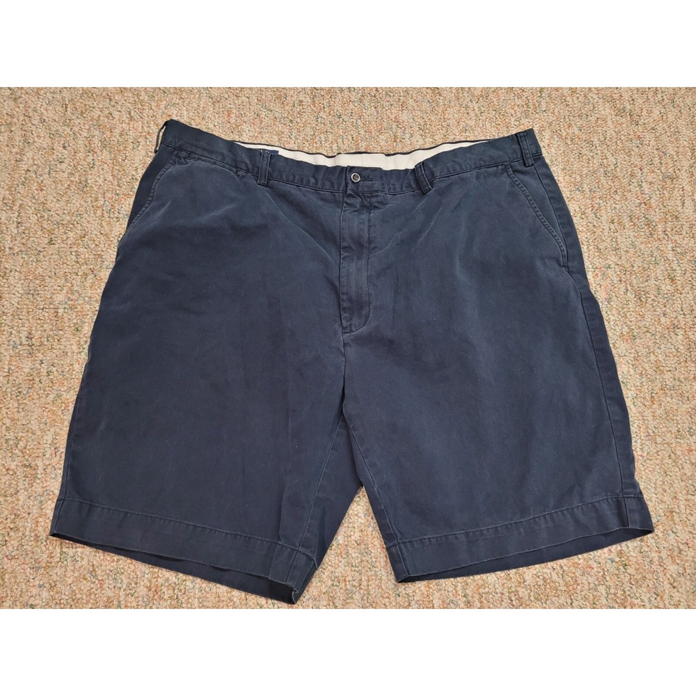 Polo Ralph Lauren Shorts Mens 46B‎ Blue Chino Casual Preppy Pony Rugby Outdoors